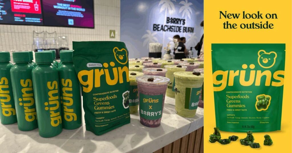 Gruns Superfoods Greens gummy