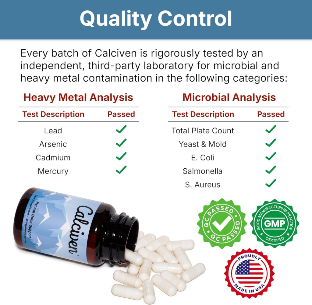 Calciven Natural Bone Support Supplement